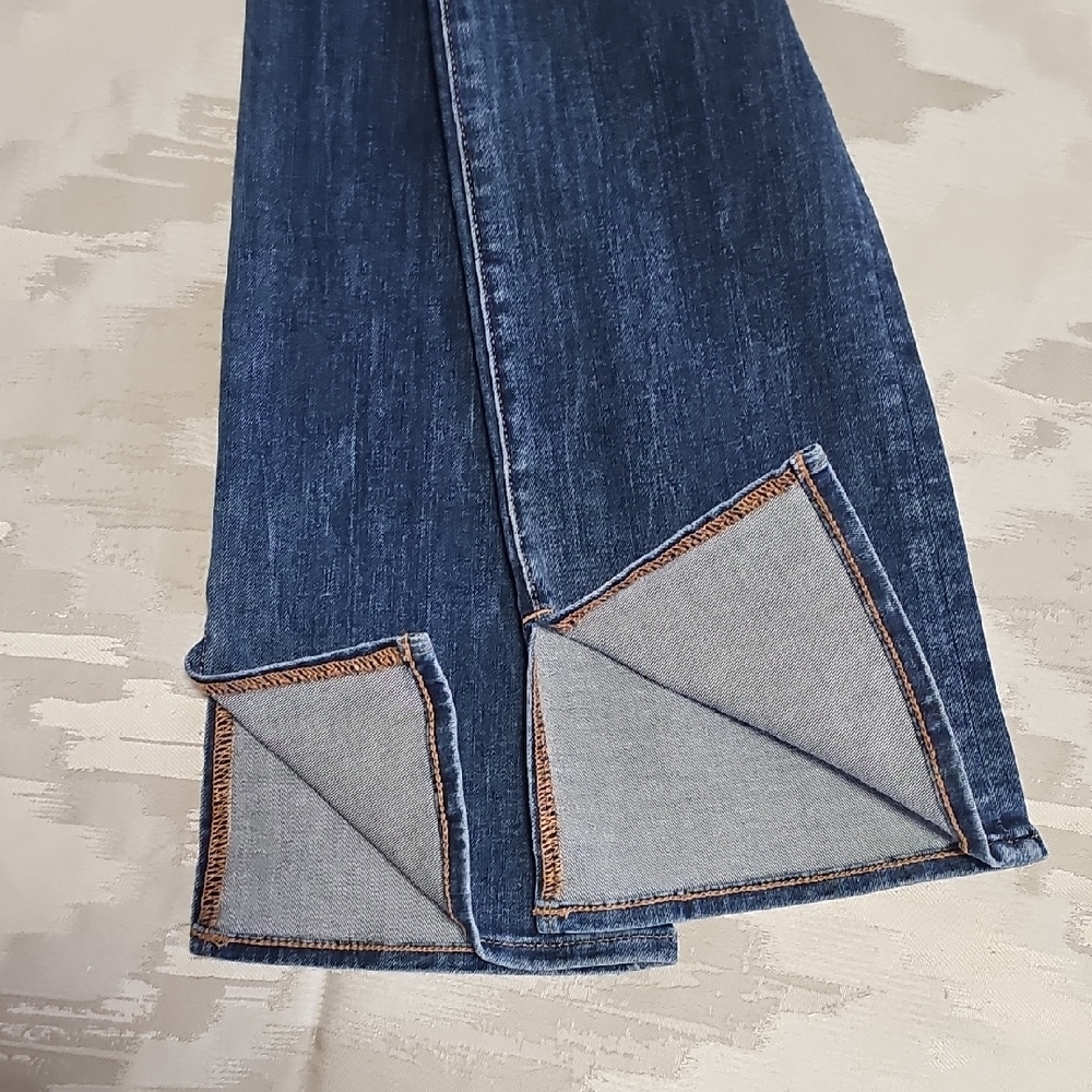 Express Women's Dark Blue Skinny Jeans - Picture 5 of 7